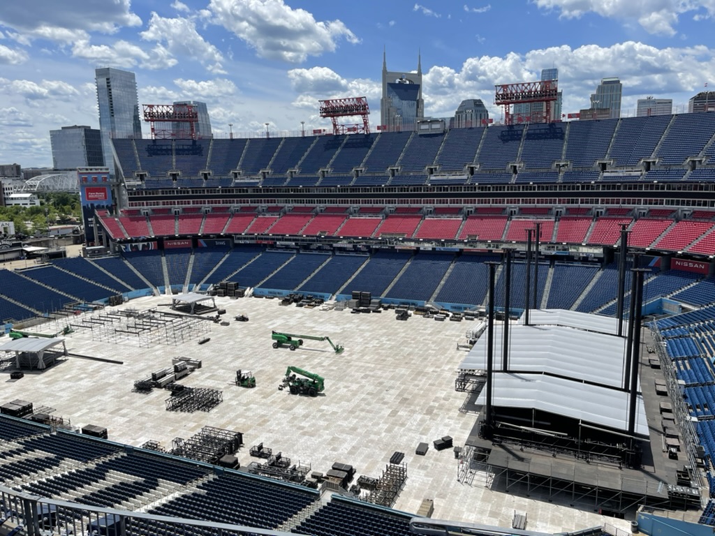 Nissan Stadium Load-In